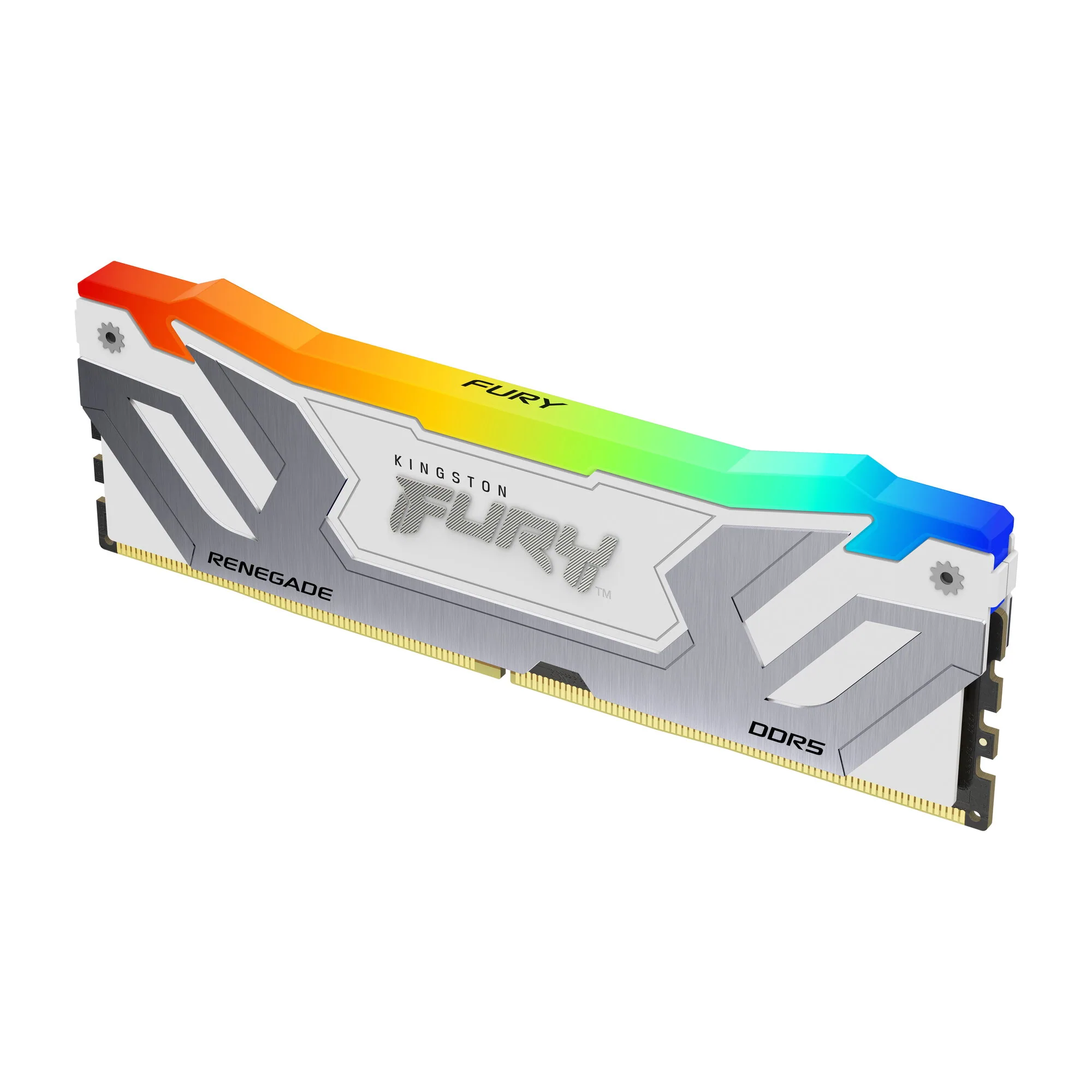 Kingston Technology FURY 48GB 8400MT/s DDR5 CL40 CUDIMM (2er-Kits) Renegade RGB Weiß XMP – Bild 4