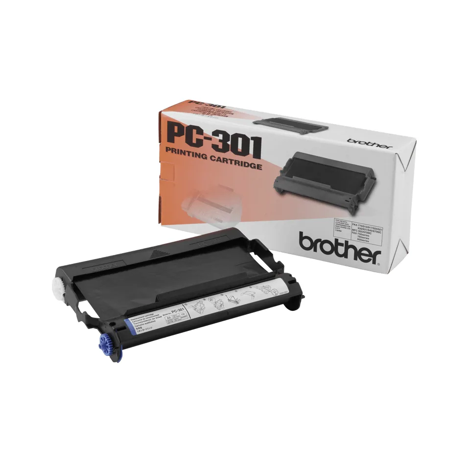 Brother PC-301 Fax-Zubehör Faxkassette + Farbband 235 Seiten Schwarz 1 Stück(e) – Bild 1