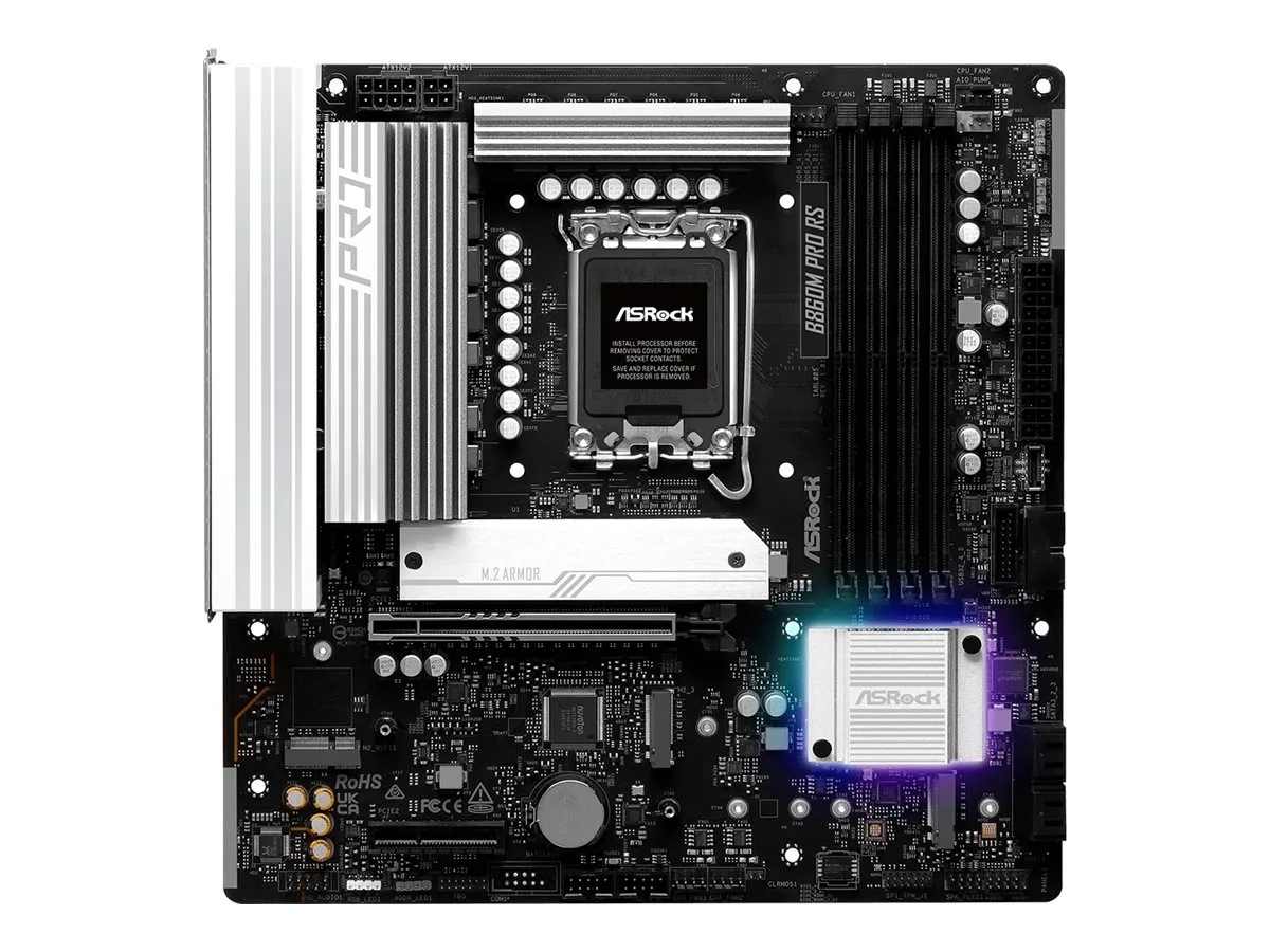ASRock B860M Pro RS             1851 mATX HDMI/DP       DDR5