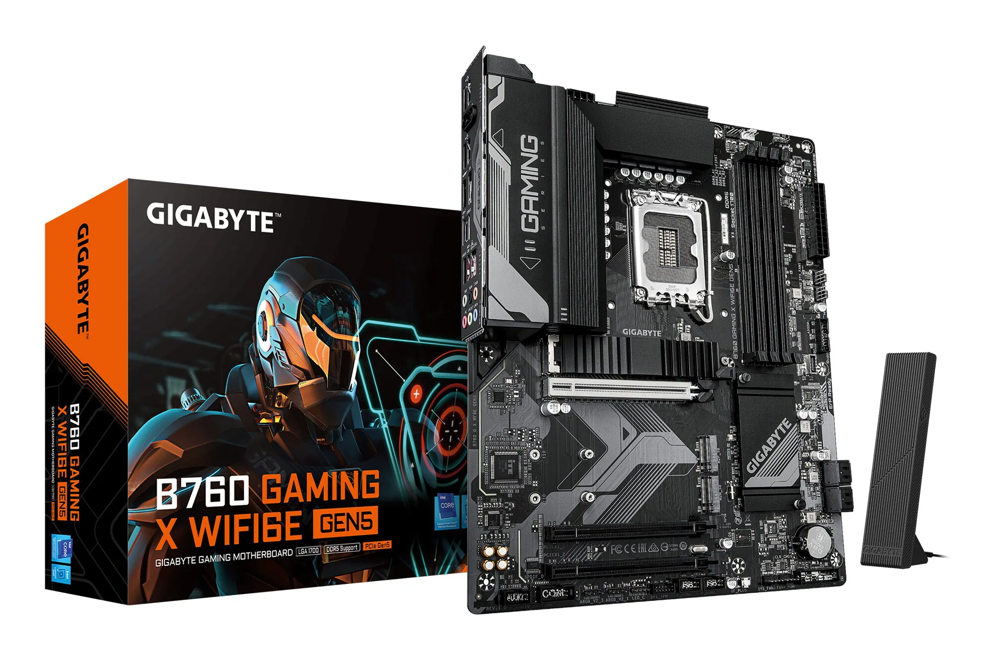 GIGABYTE B760 GAMING X WIFI6E GEN5 Mainboard – Bild 1