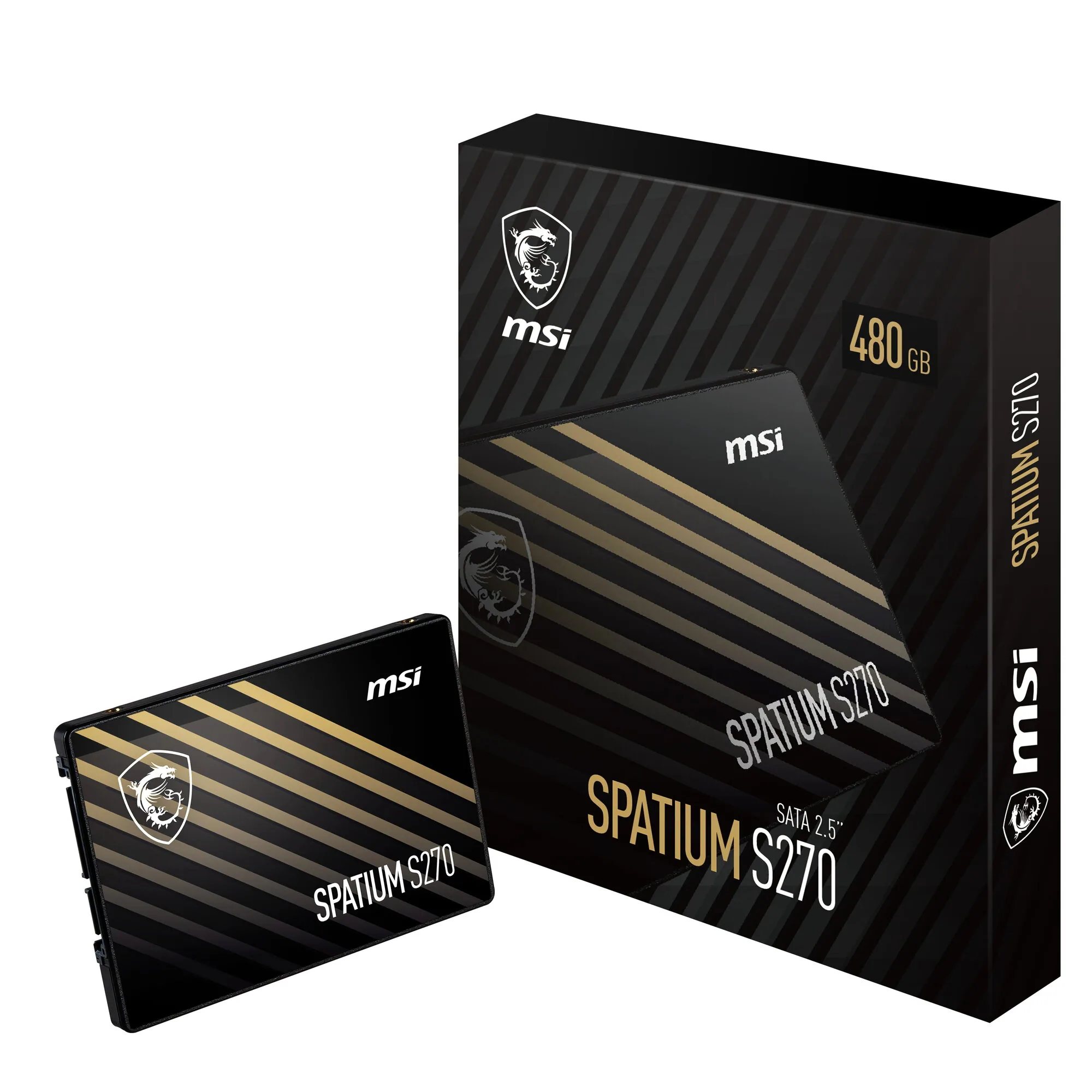 MSI Spatium S270 SATA 2.5 480GB 2.5" Serial ATA III 3D NAND – Bild 5