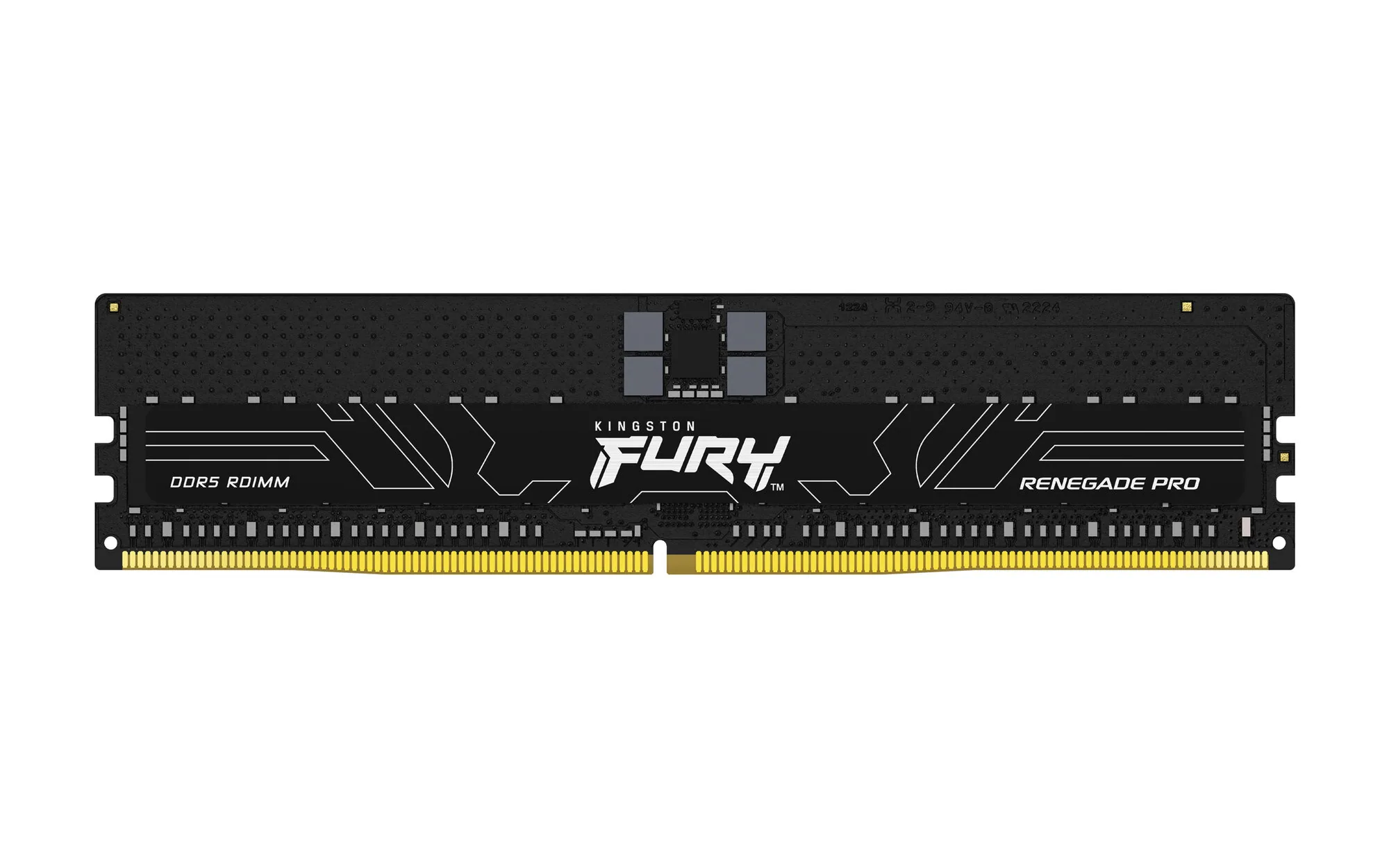 Kingston FURY 128 GB 7200MT/s DDR5 ECC Reg CL38 DIMM (Kit of 8) Renegade Pro Black – Bild 2