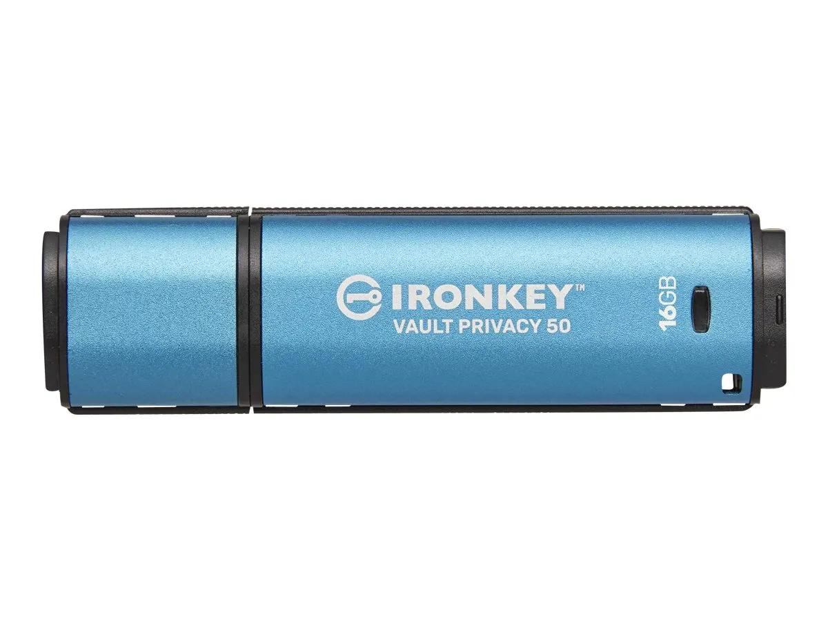 USB-Stick  16GB Kingston IronKey Vault Privacy 50 retail