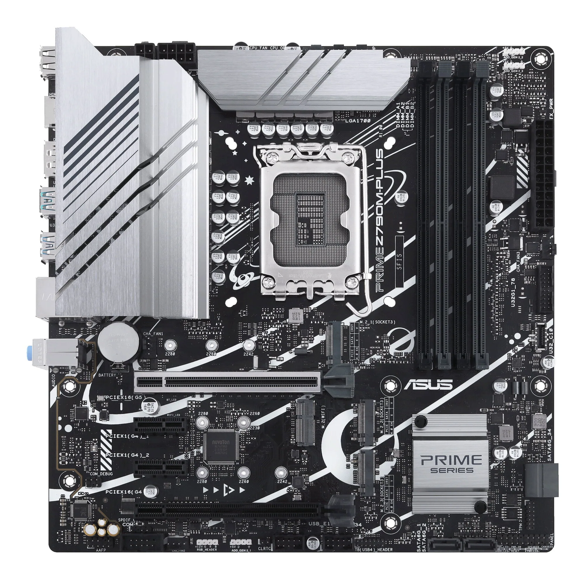 ASUS PRIME Z790M-PLUS Intel Z790 LGA 1700 micro ATX – Bild 1