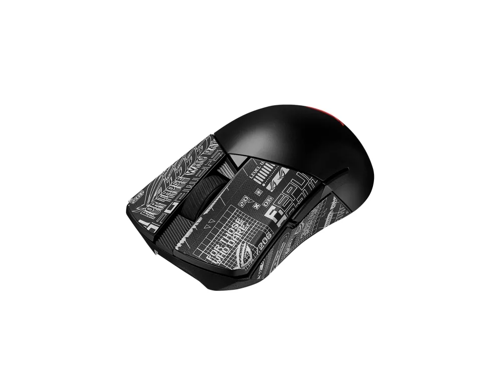 ASUS ROG Gladius III Wireless AimPoint Maus Gaming Rechts RF Wireless + Bluetooth + USB Type-A Optisch 36000 DPI – Bild 5