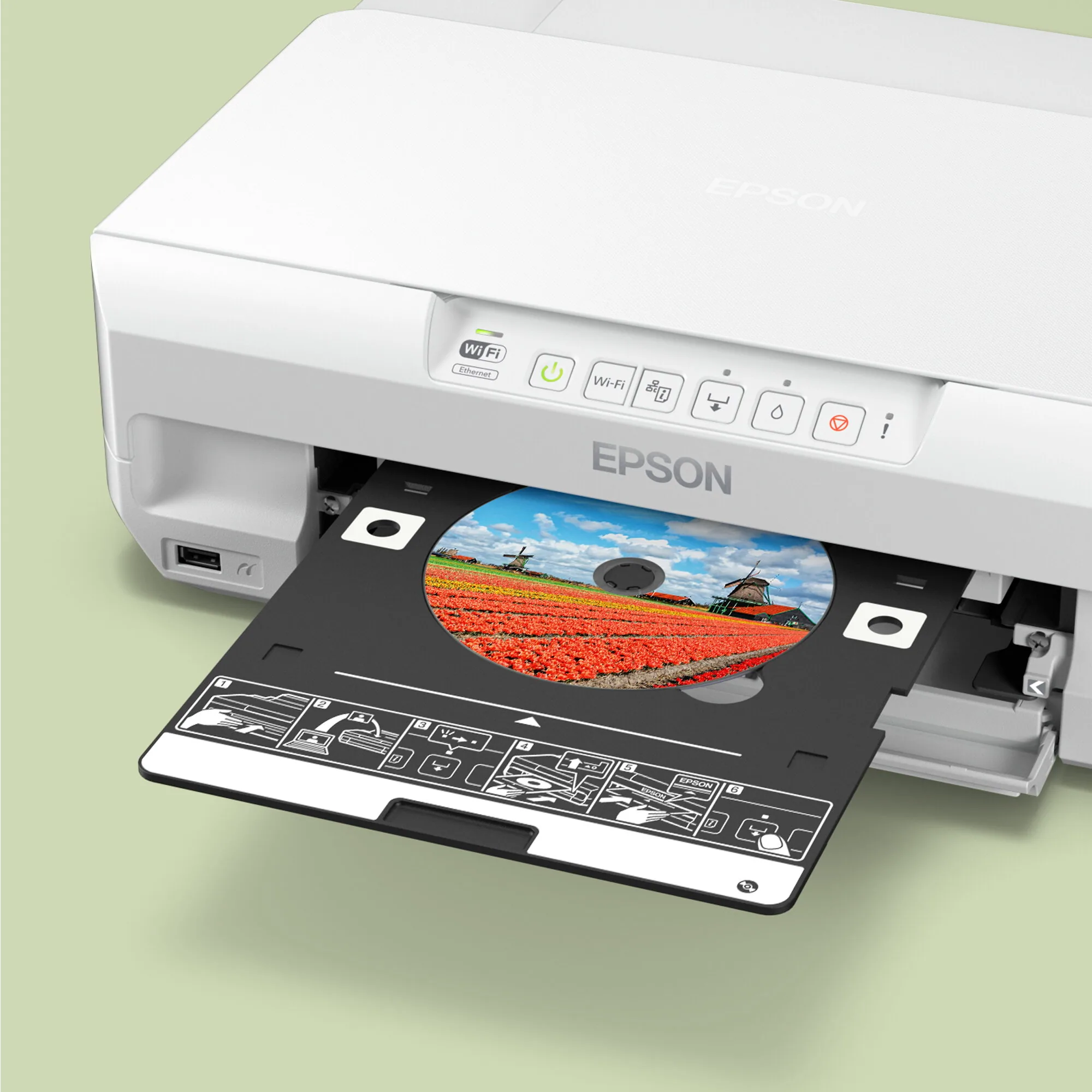 Epson Expression Photo XP-65 A4 kabelloser Multifunktions-Tintenstrahldrucker – Bild 3