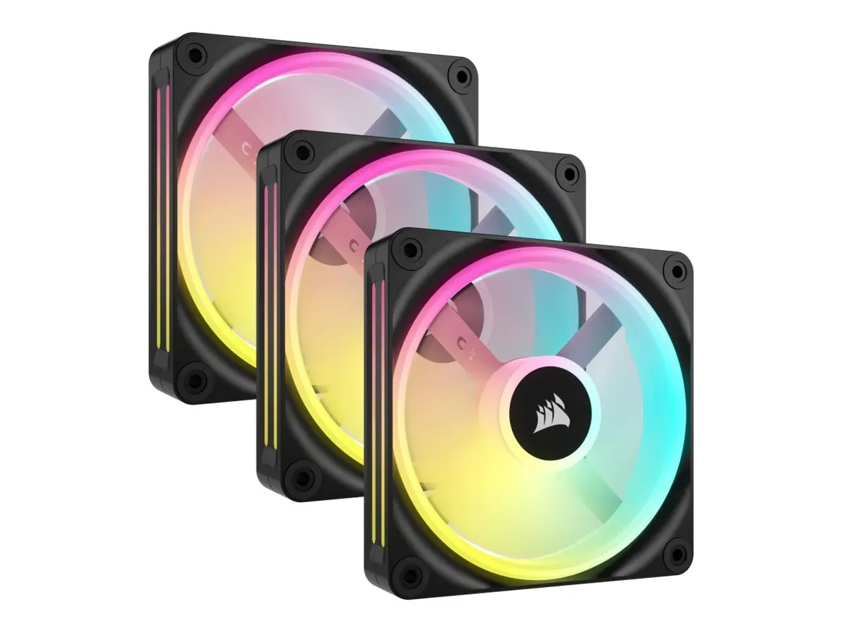 Corsair Lüfter 120*120*25 QX120 RGB LED Fan Triple