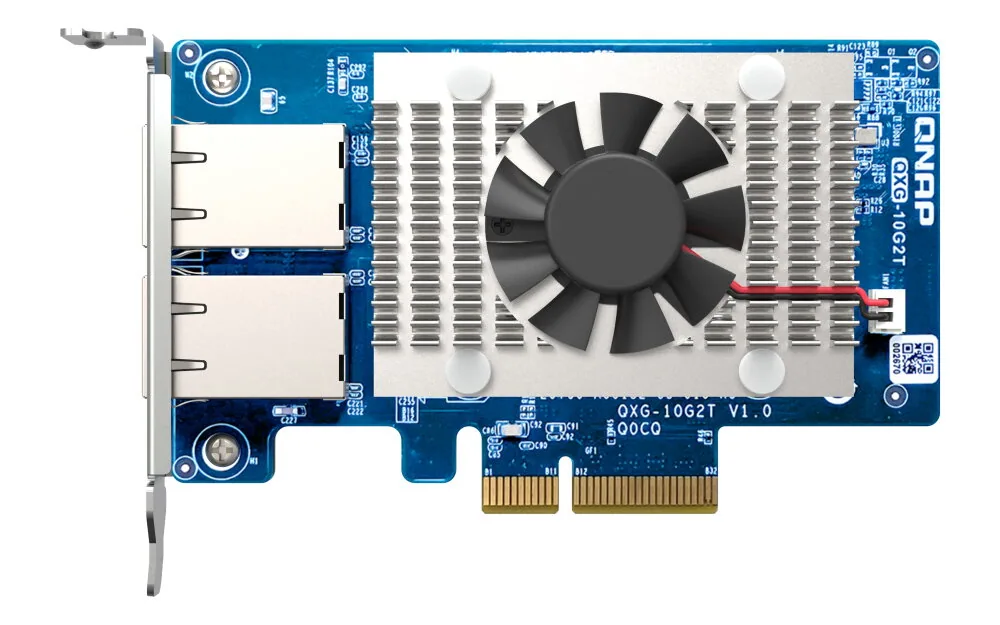 QNAP QXG-10G2T Netzwerkkarte Eingebaut Ethernet 10000 Mbit/s – Bild 3