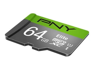 SD MicroSD XC Card PNY Elite CL.10 U1