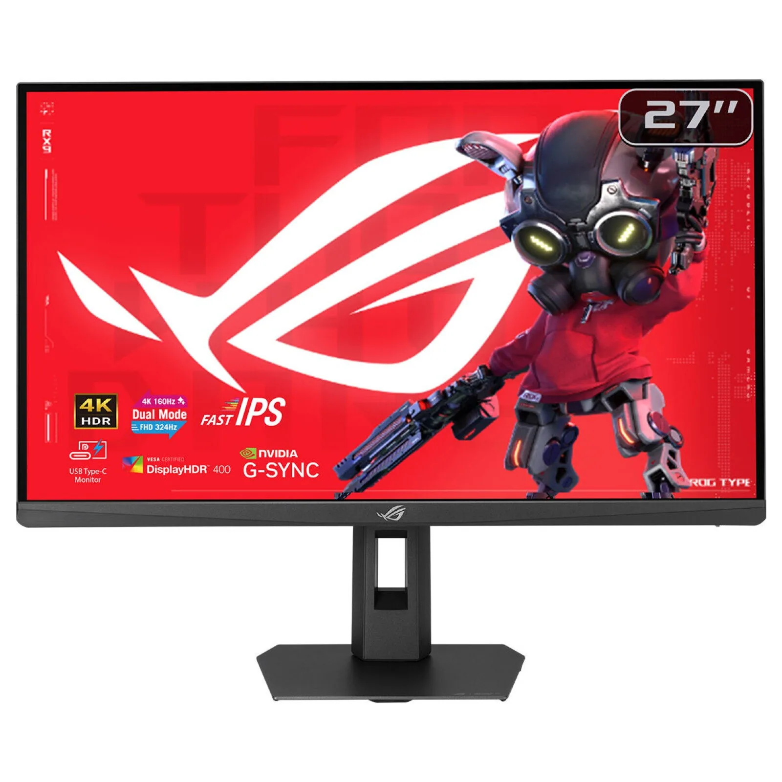 ASUS ROG Strix XG27UCSR Computerbildschirm 68,6 cm (27") 3840 x 2160 Pixel 4K Ultra HD LCD Schwarz – Bild 1