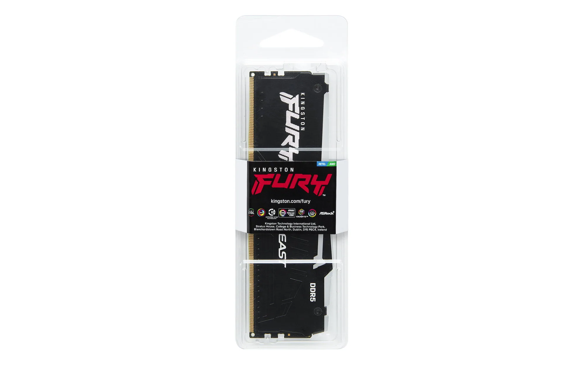Kingston Technology FURY Beast 8 GB 5600 MT/s DDR5 CL40 DIMM RGB – Bild 5