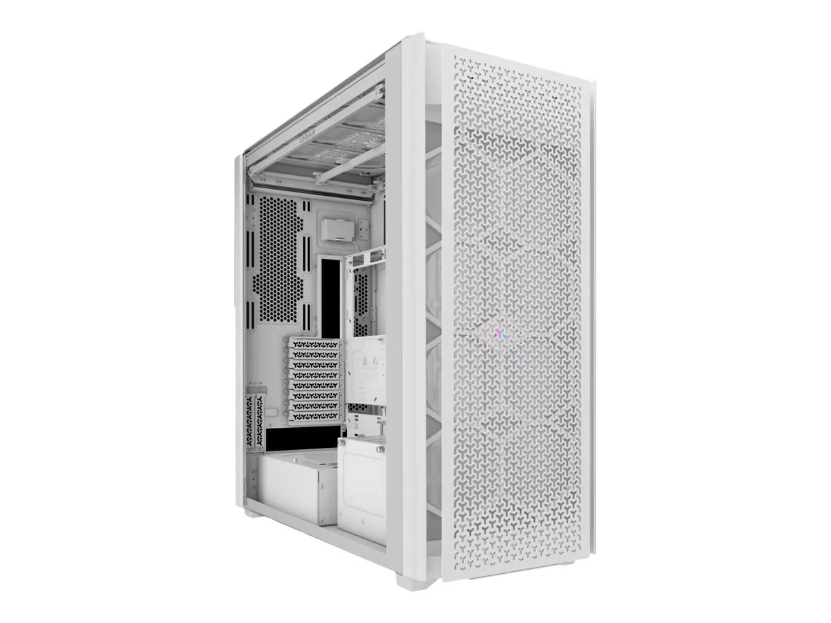 Corsair Geh Super-Tower 9000D iCUE Link AIRFLOW TP (White) (Speditionsversand)