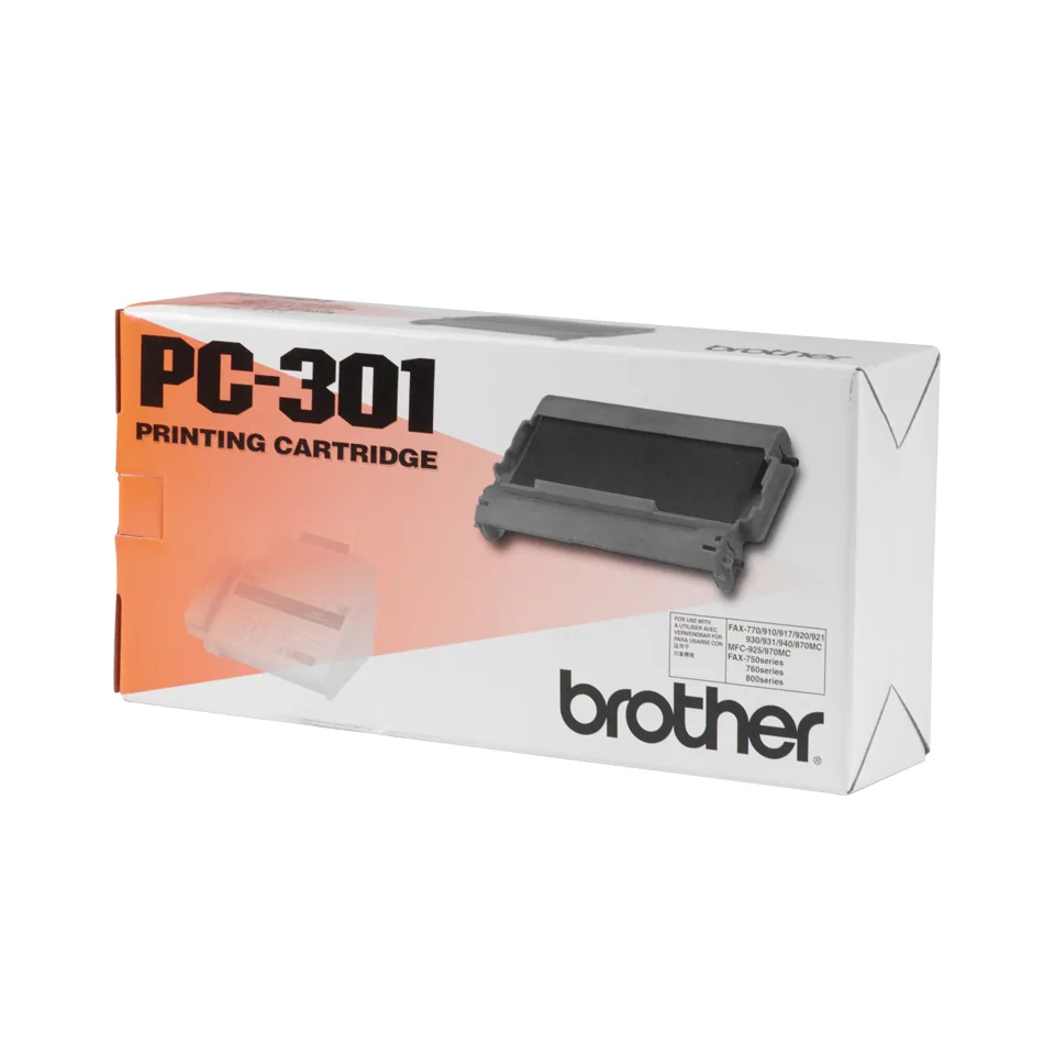 Brother PC-301 Fax-Zubehör Faxkassette + Farbband 235 Seiten Schwarz 1 Stück(e) – Bild 2