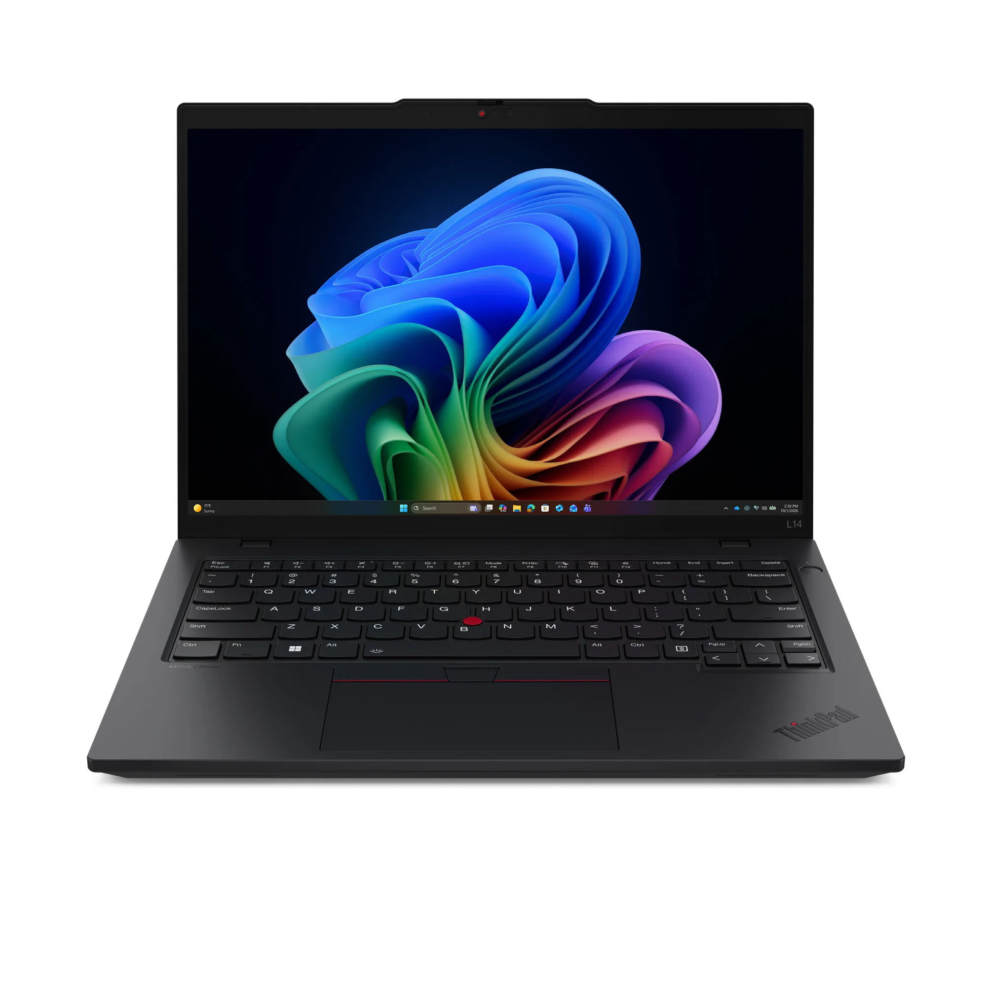 Lenovo ThinkPad L14 Gen 7 (Intel) Copilot+ PC Intel Core Ultra 5 325 Laptop 35,6 cm (14") WUXGA 16 GB DDR5-SDRAM 512 GB SSD Wi-Fi 7 (802.11be) Windows 11 Pro Schwarz Deutsch – Bild 1