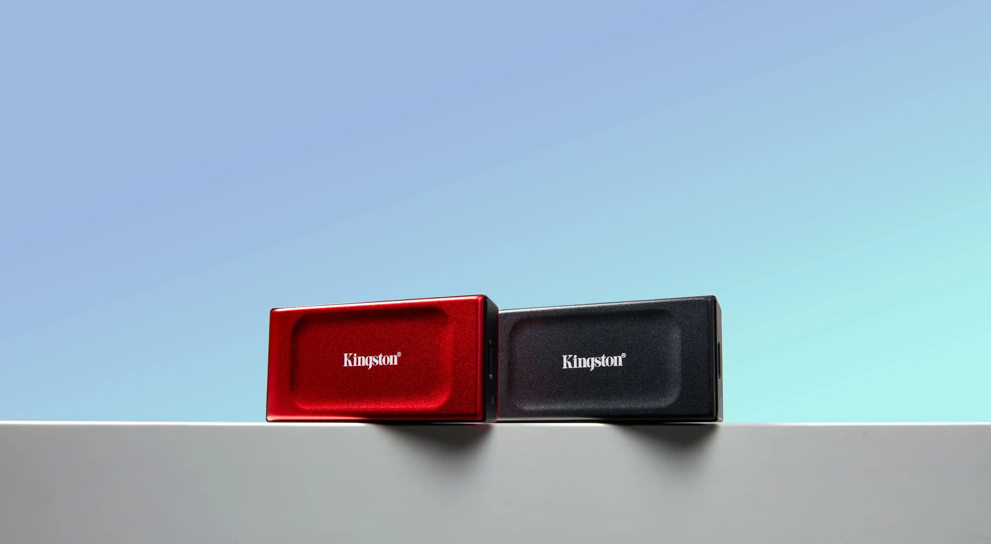 Kingston Technology 1TB Externe SSD XS1000 USB 3.2 Gen 2, Rot – Bild 4