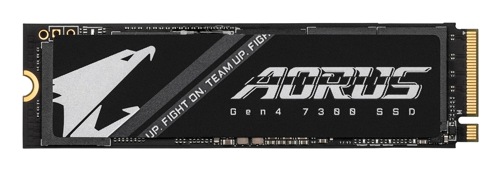 GIGABYTE AORUS Gen4 7300 1 TB M.2 PCI Express 4.0 NVMe 3D TLC NAND – Bild 1