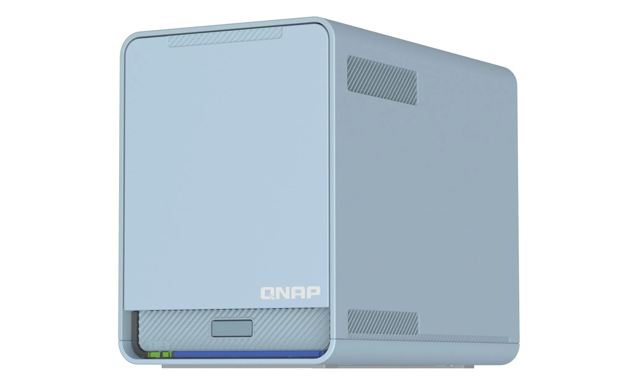 QNAP QMiroPlus-201W NAS Desktop Intel® Celeron® J4125 4 GB DDR4 0 TB QNAP Turbo System Blau – Bild 7
