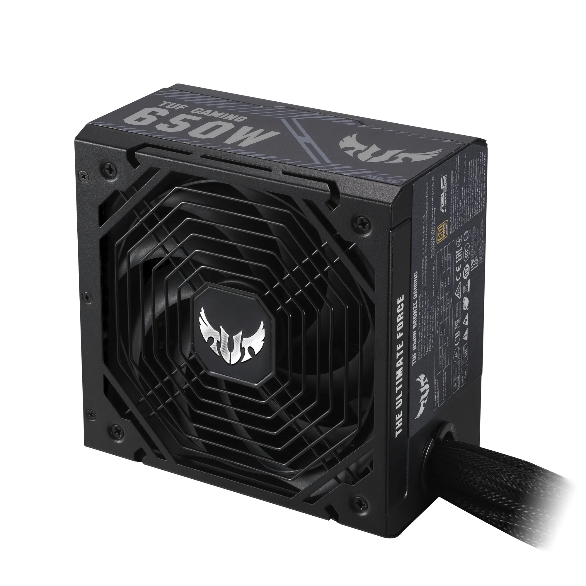 ASUS TUF-GAMING-650B Netzteil 650 W 20+4 pin ATX ATX Schwarz – Bild 3