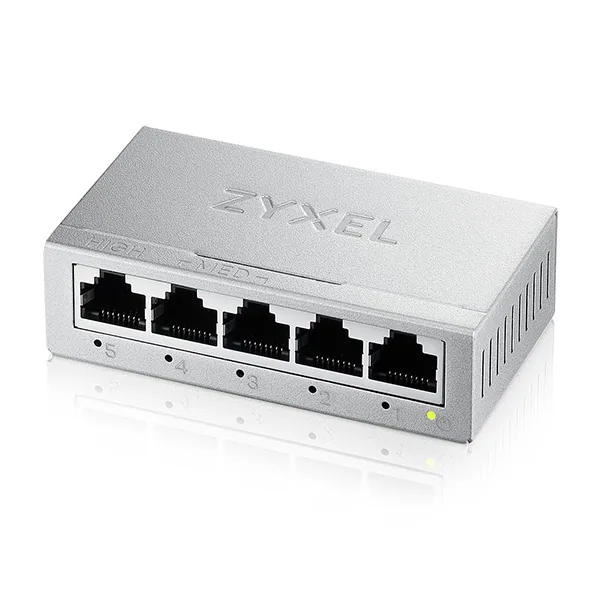Zyxel GS-105BV5-EU0101F Netzwerk-Switch Unmanaged L2 Gigabit Ethernet (10/100/1000) – Bild 1