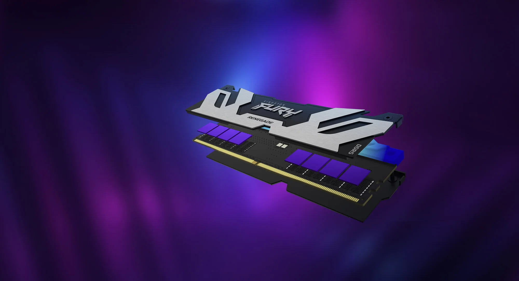 Kingston Technology FURY 24GB 8800MT/s DDR5 CL42 CUDIMM Renegade RGB Silver – Bild 7