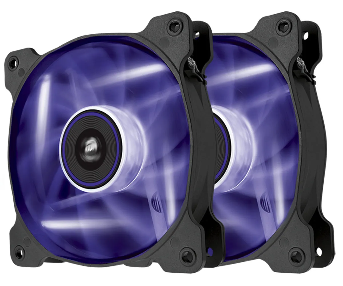 Corsair Lüfter 120x120x25 The Air SP120 LED DualPack