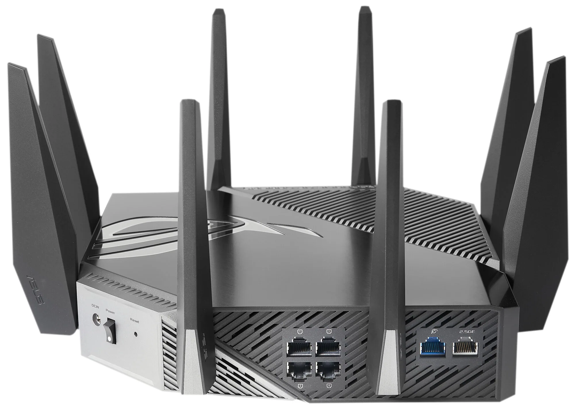 ASUS GT-AXE11000 WLAN-Router Gigabit Ethernet Tri-Band (2,4 GHz/5 GHz/6 GHz) Schwarz – Bild 5