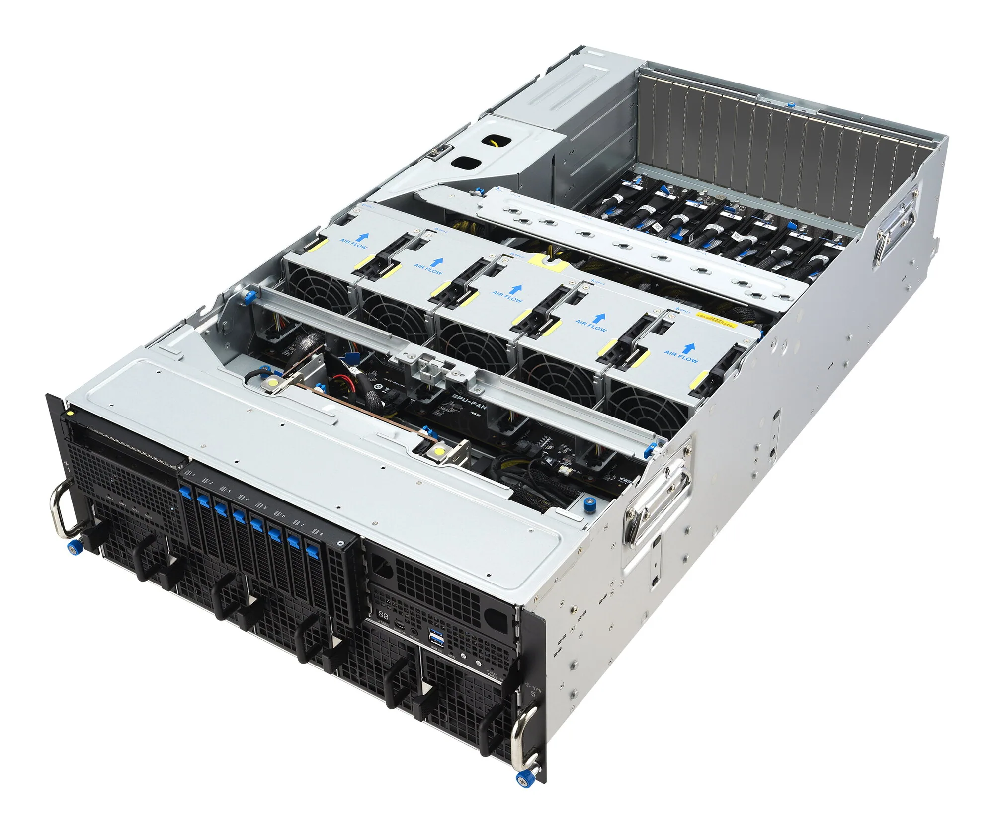 ASUS ESC8000A-E13 LGA 6096 Rack (4U) Silber – Bild 4