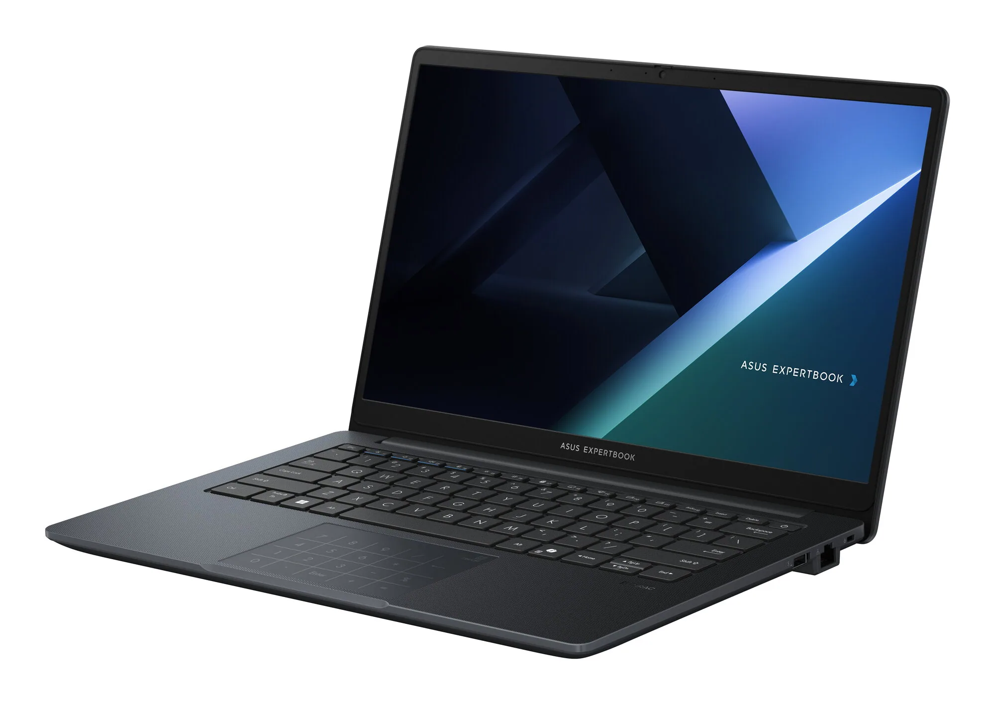 ASUS ExpertBook BM1 BM1403CDA-S61825X AMD Ryzen™ 5 150 Laptop 35,6 cm (14") Full HD 16 GB DDR5-SDRAM 512 GB SSD Wi-Fi 6 (802.11ax) Windows 11 Pro Schwarz, Grau QWERTZ Deutsch – Bild 4