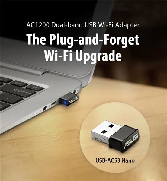 ASUS USB-AC53 Nano WLAN 867 Mbit/s – Bild 8