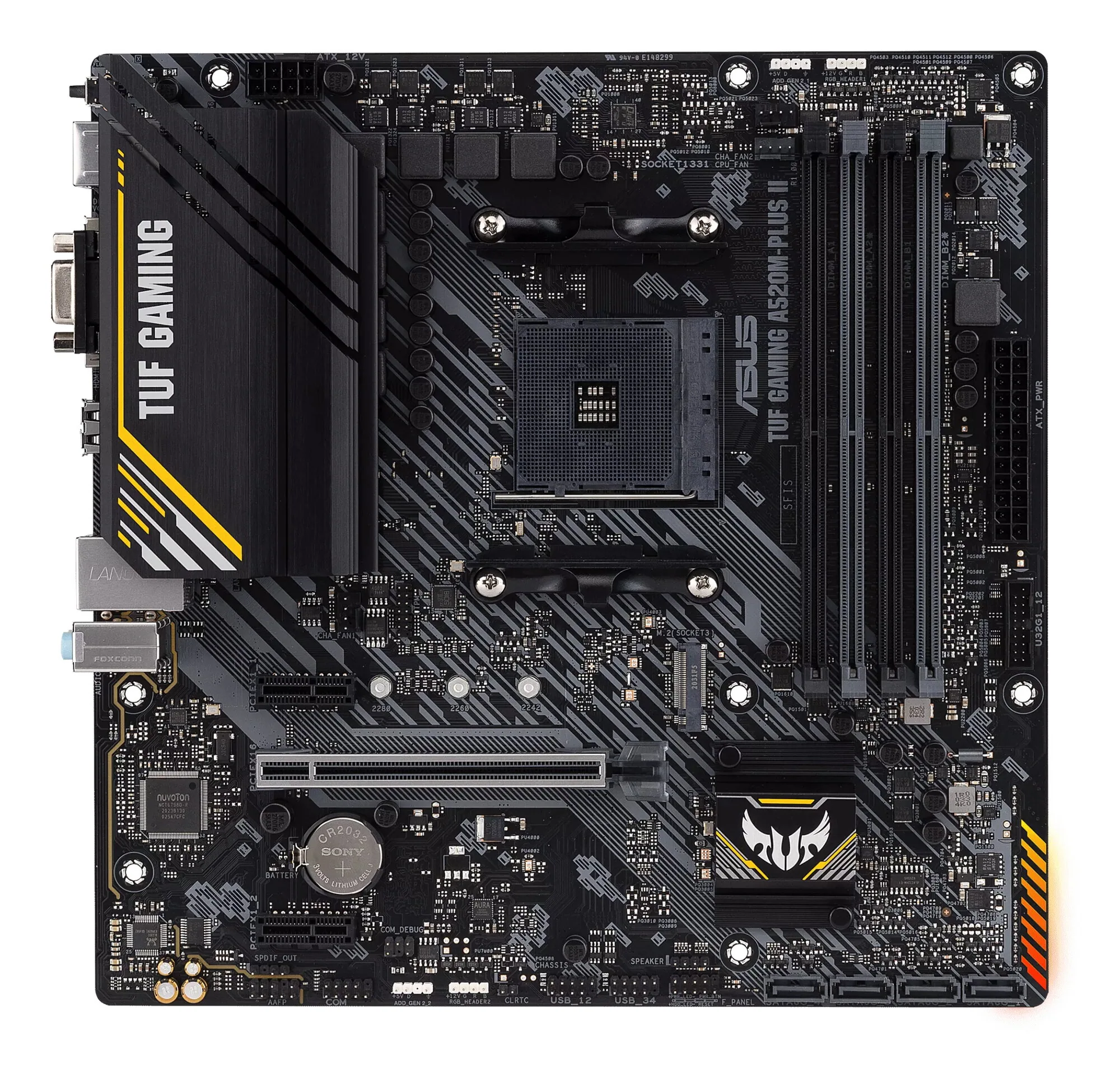 ASUS TUF GAMING A520M-PLUS II AMD A520 Sockel AM4 micro ATX – Bild 2