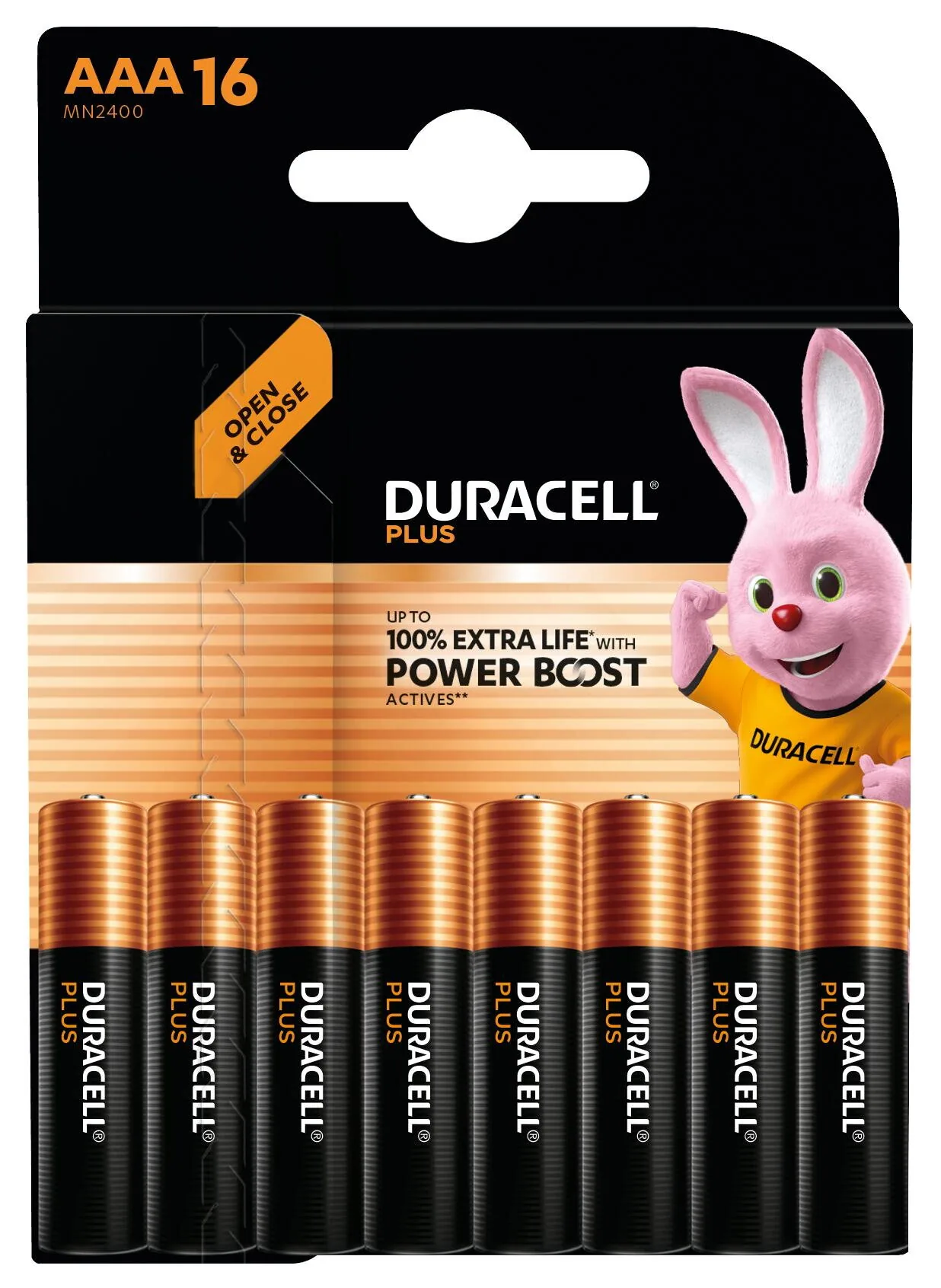 Duracell Plus Einwegbatterie AAA Alkali – Bild 1