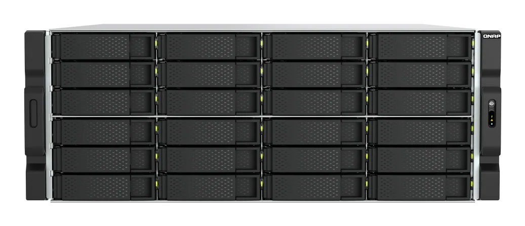 QNAP TS-h2477AXU-RP Speicherserver Rack (4U) AMD Ryzen™ 7 7745 32 GB DDR5 0 TB QNAP QTS Schwarz, Grau – Bild 2