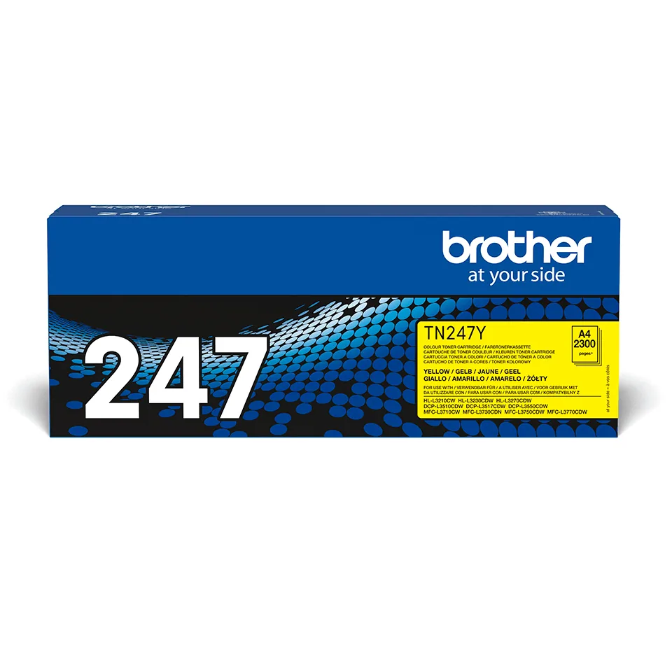 Brother TN-247Y Tonerkartusche 1 Stück(e) Original Gelb – Bild 1