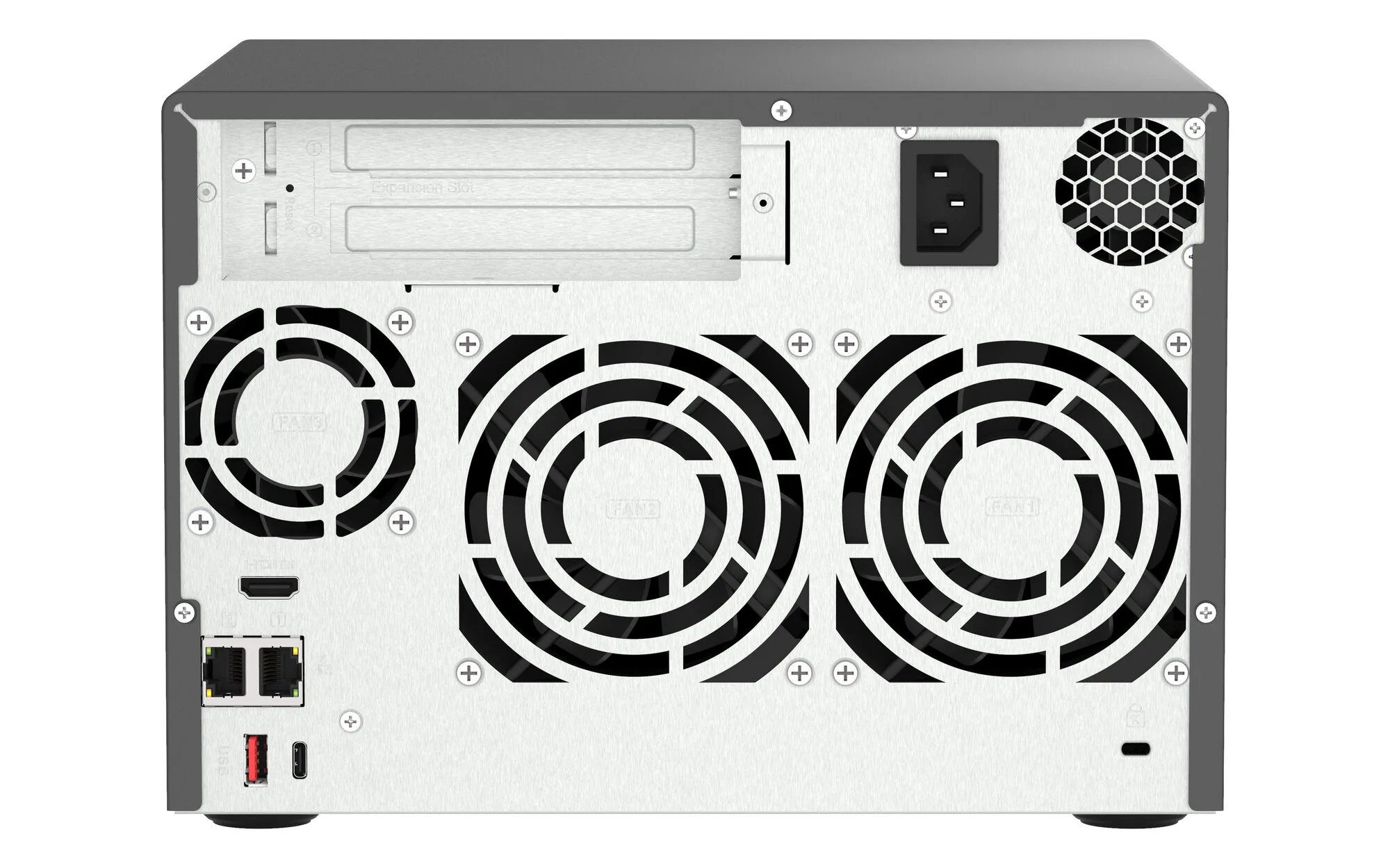 QNAP TVS-H674 NAS Tower Intel® Core™ i5 i5-12400 32 GB DDR4 0 TB QuTS hero Schwarz – Bild 2