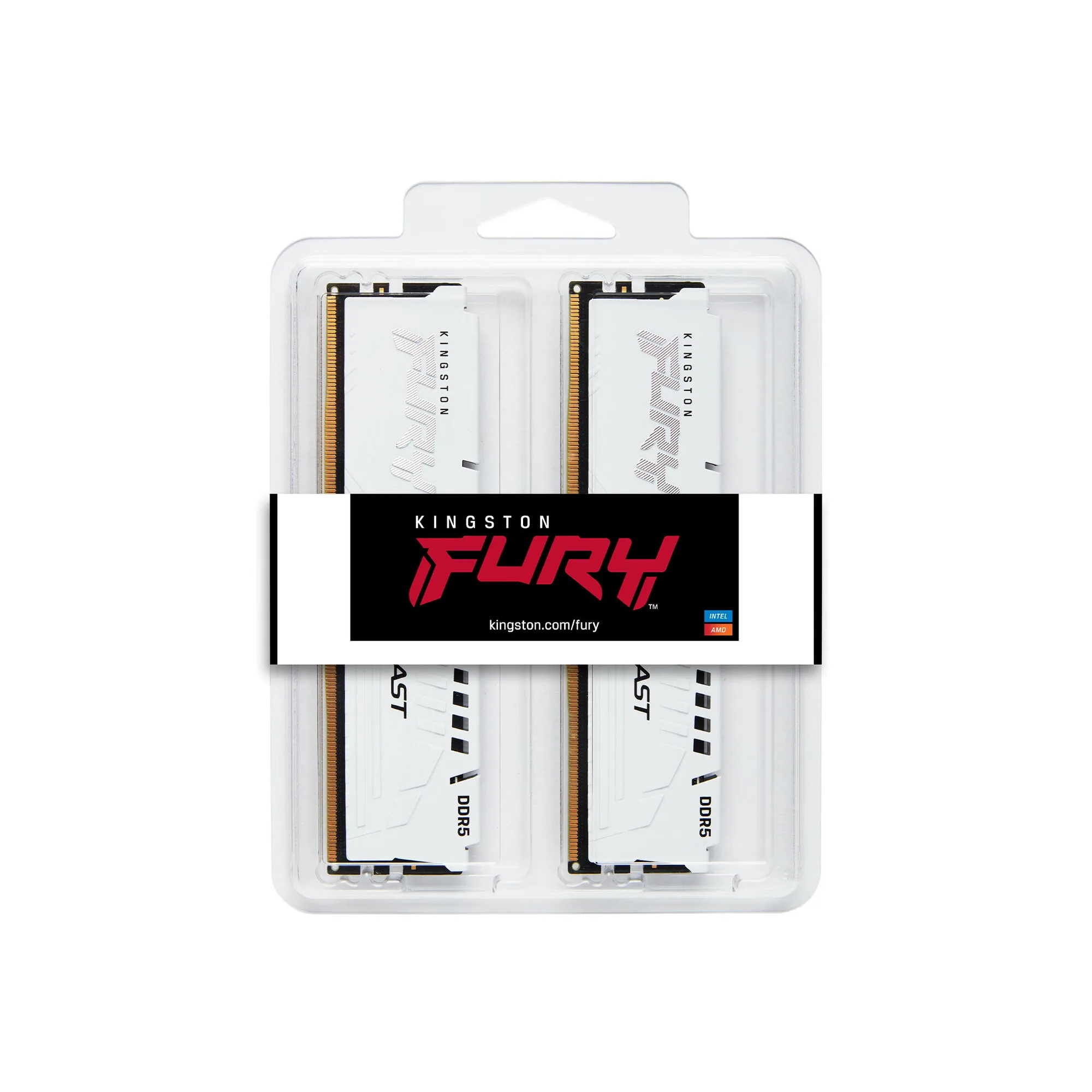 Kingston Technology FURY Beast 32GB 5600MT/s DDR5 CL36 DIMM (2er-Kit) White EXPO – Bild 5