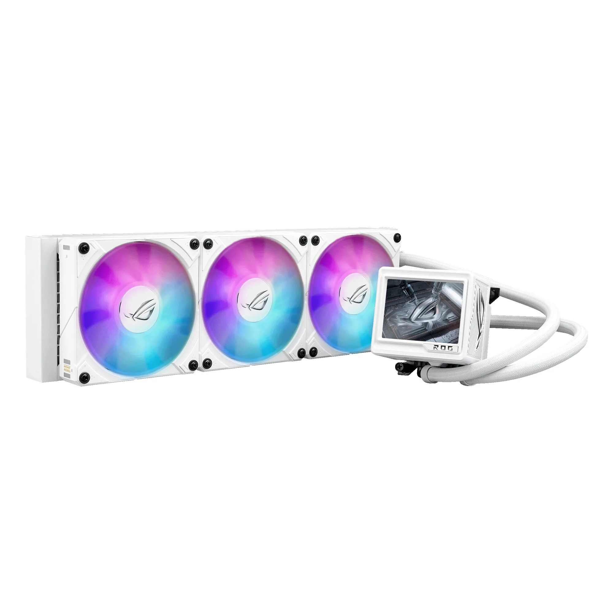 ASUS ROG RYUJIN III 360 ARGB EXTREME WHT Prozessor All-in-One-Flüssigkeitskühler 12 cm Weiß 1 Stück(e) – Bild 1