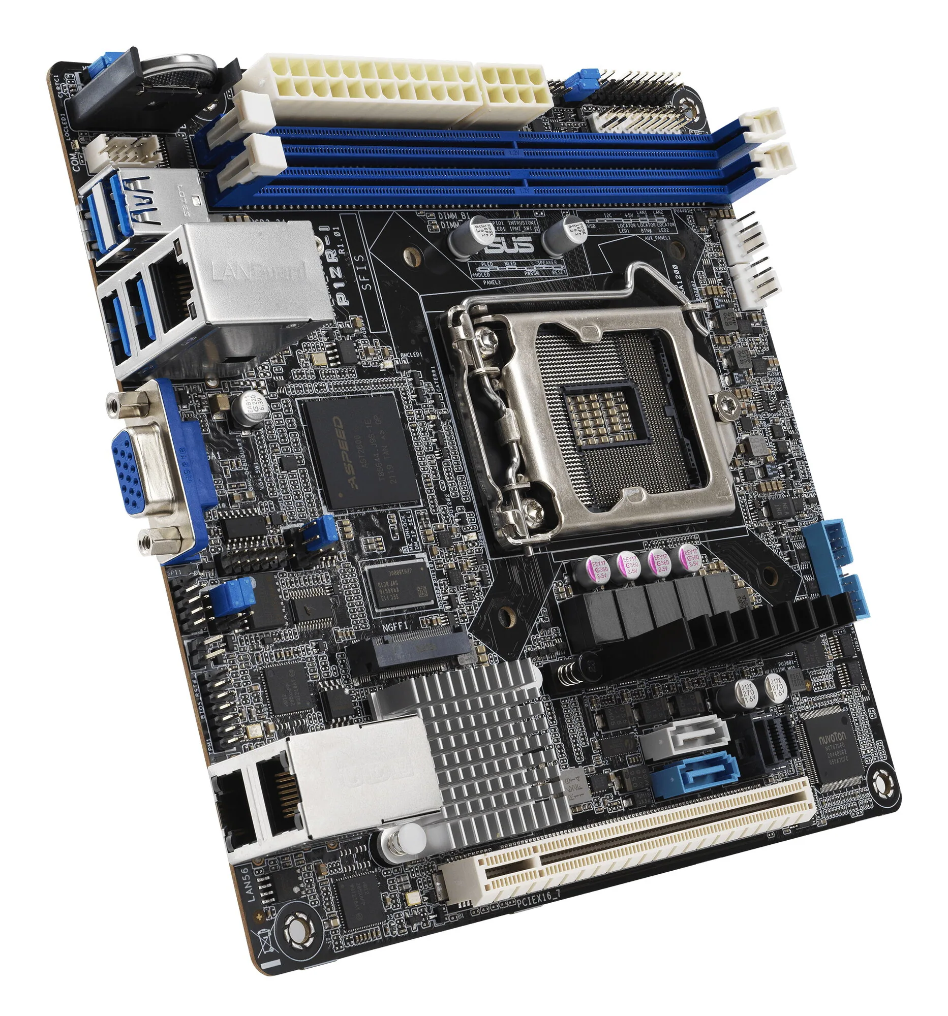 ASUS P12R-I/ASMB10 Intel C252 LGA 1200 (Socket H5) ATX – Bild 1