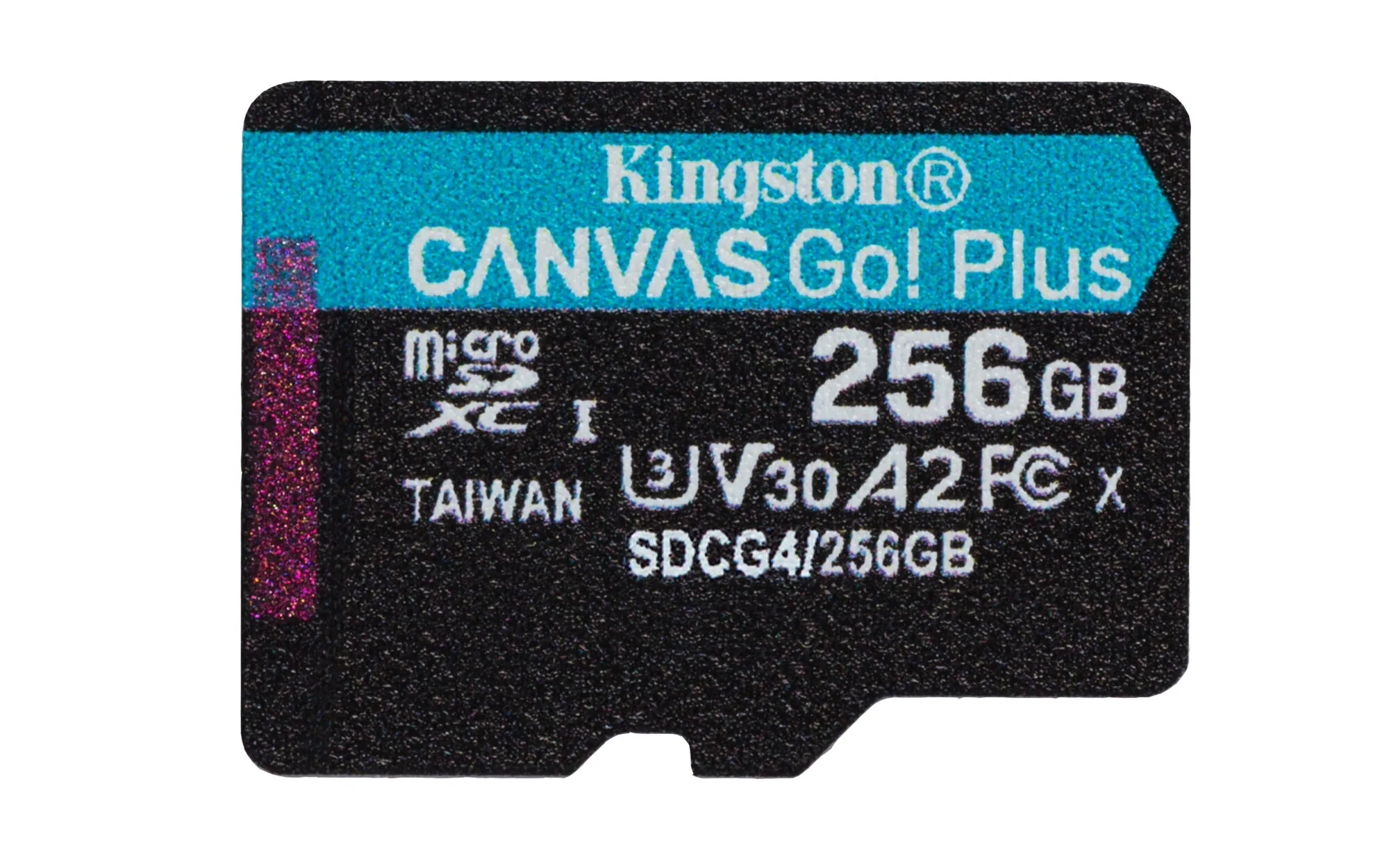 Kingston Technology 256GB microSDXC Canvas Go Plus Gen4 200R A2 U3 Einzelpaket ohne ADP – Bild 1