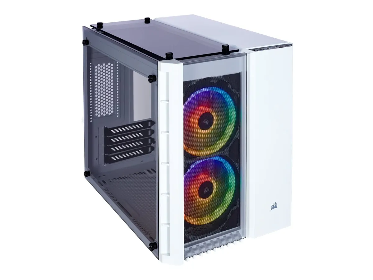 Corsair Geh Micro ATX Crystal 280X RGB White (Tempered Gla
