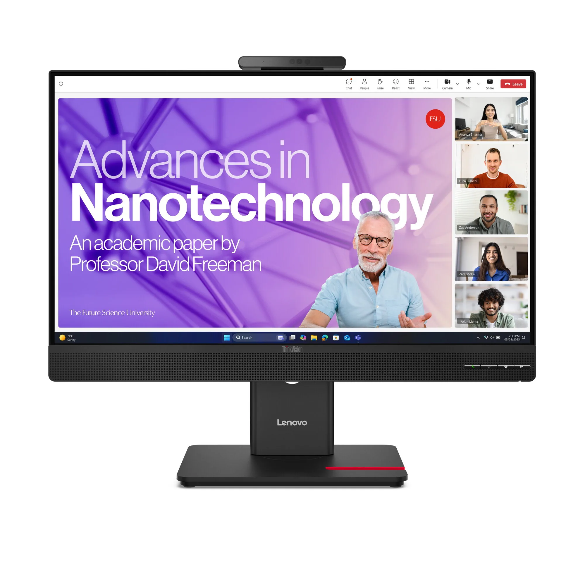 Lenovo ThinkVision T27QD-4v Monitor – Bild 1