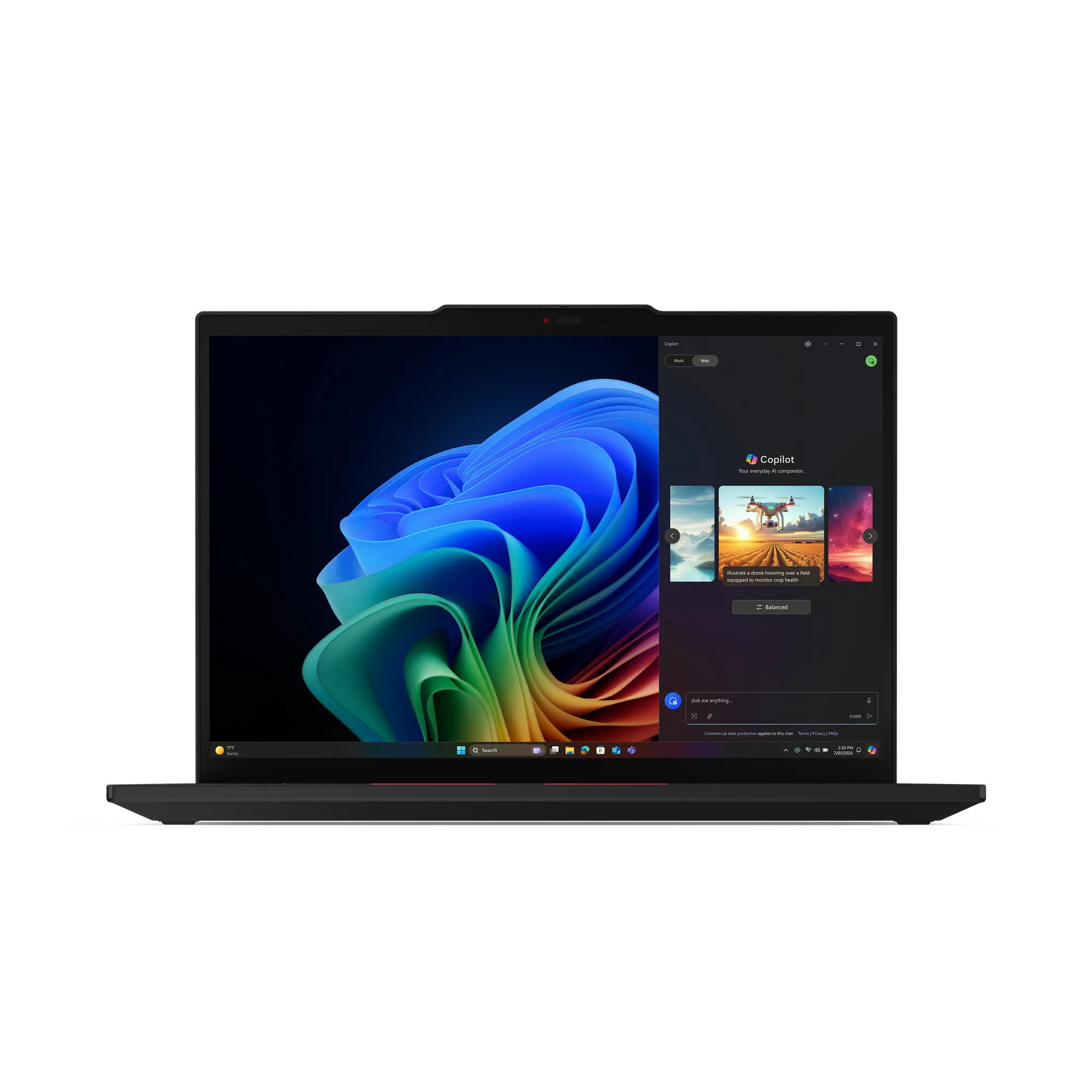 Lenovo ThinkPad T14 Gen 6 (AMD) Copilot+ PC Laptop, AMD Ryzen AI 5 PRO, 32 GB – Bild 2