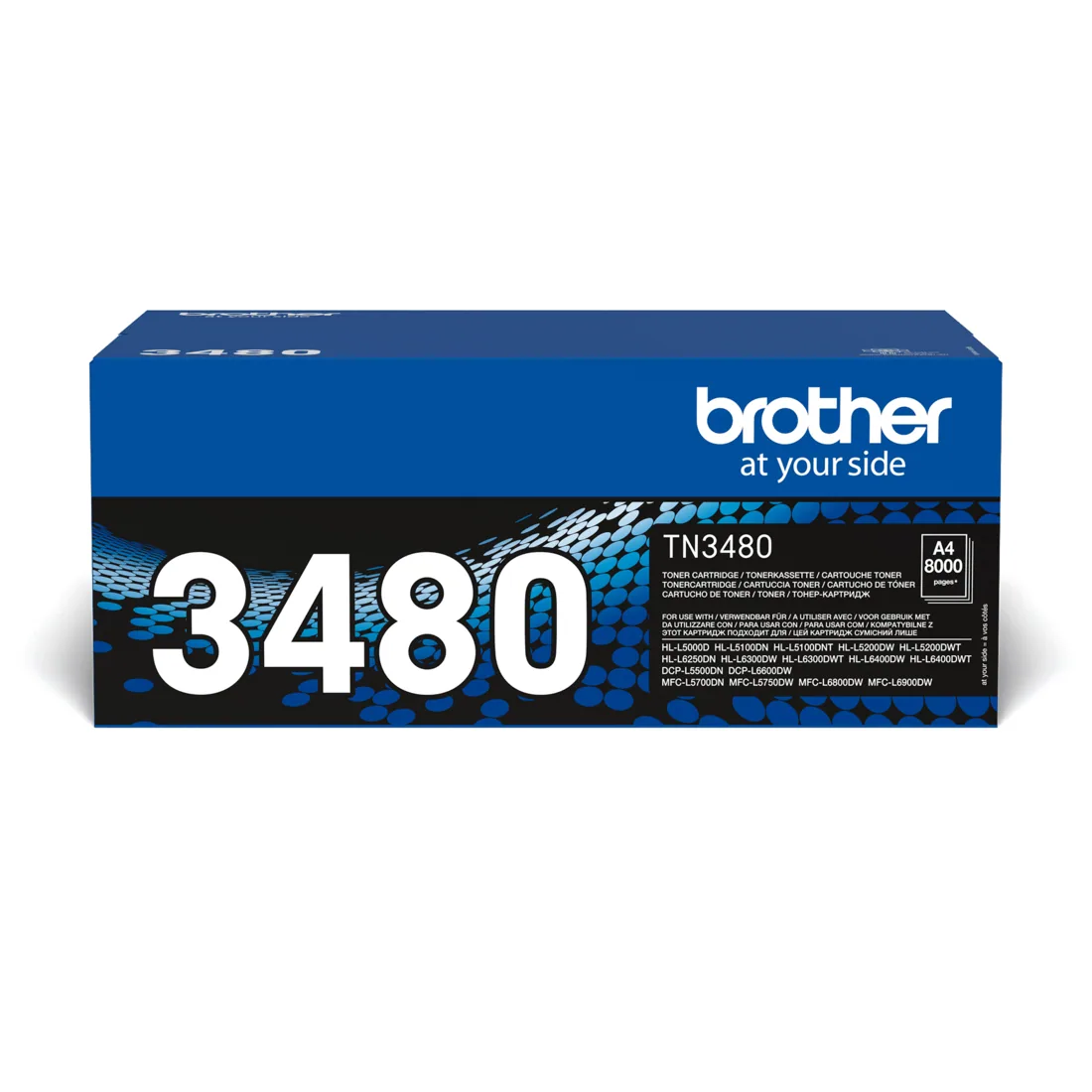 Brother TN-3480 Tonerkartusche 1 Stück(e) Original Schwarz – Bild 1