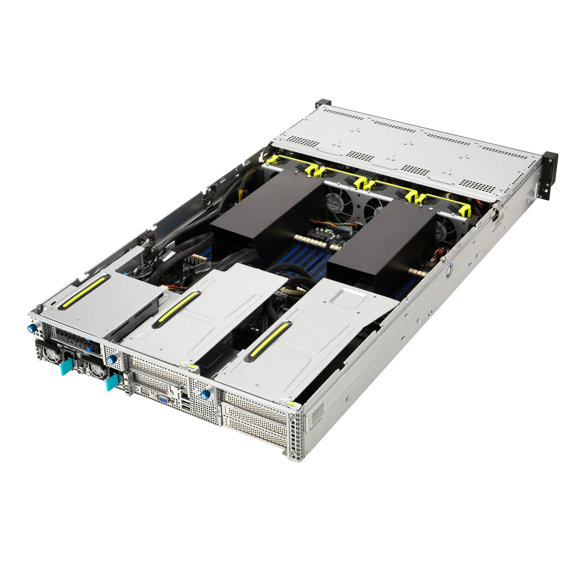 ASUS RS720A-E11-RS12 Socket SP3 Rack (2U) Silber – Bild 4