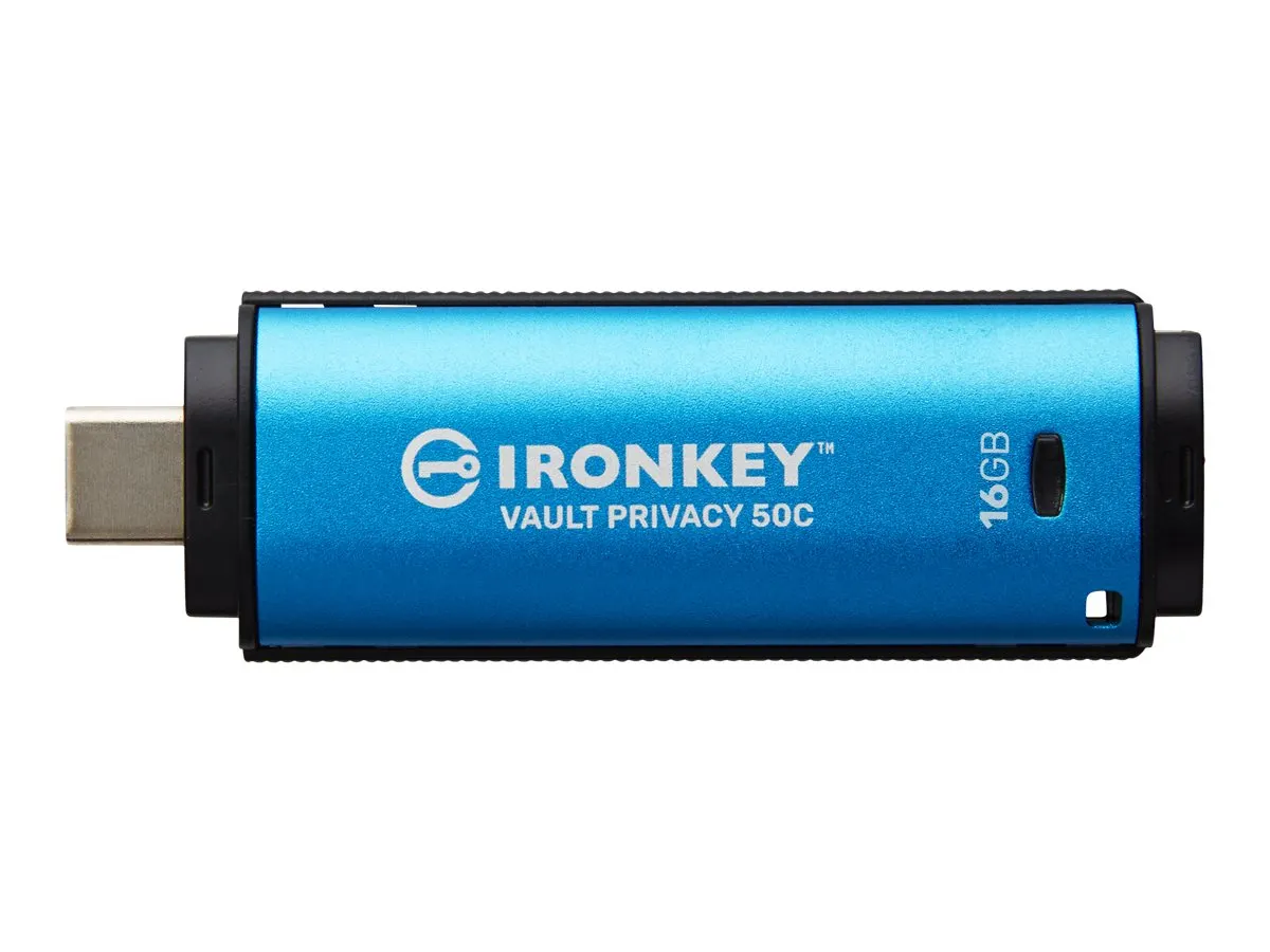 USB-Stick  16GB Kingston IronKey Vault Privacy 50C AES-256 retail