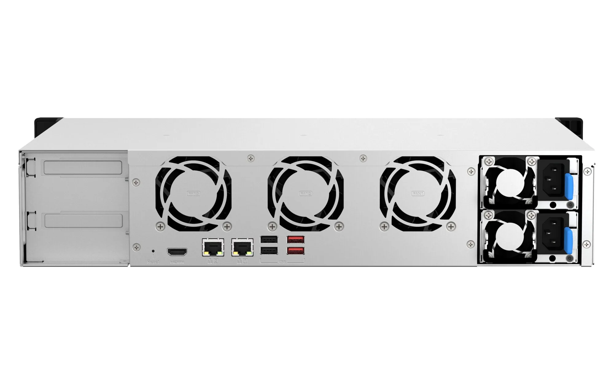 QNAP TS-864EU-RP NAS Rack (2U) Intel® Celeron® N5095 8 GB DDR4 0 TB QNAP Turbo System Schwarz – Bild 2