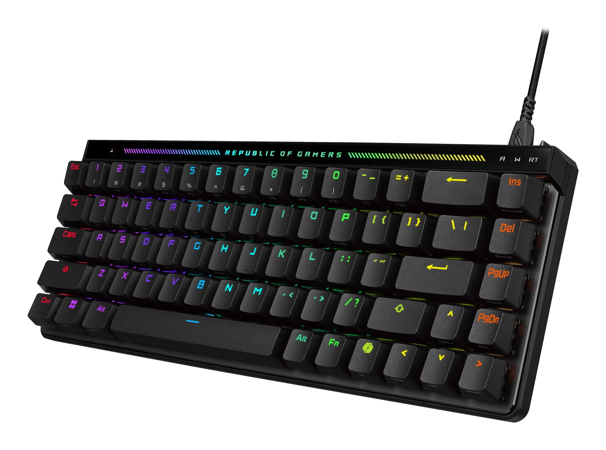 ASUS ROG Falchion Ace HFX Tastatur Gaming USB QWERTZ Deutsch Schwarz – Bild 5