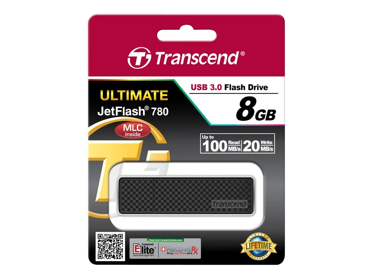 USB-Stick   8GB Transcend JetFlash 780 USB3.1 100/20MB/s
