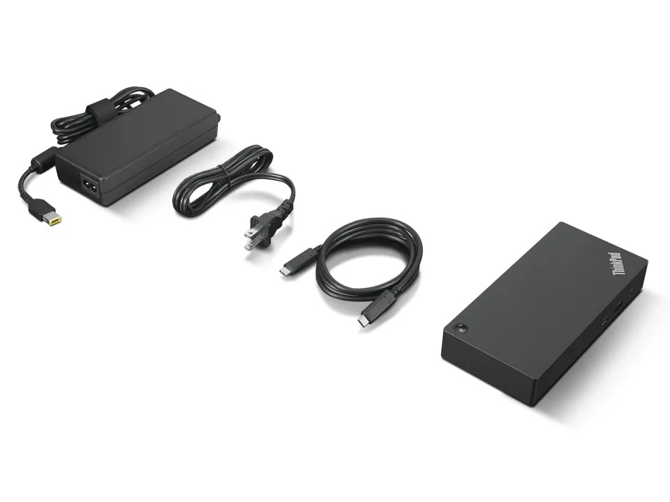 Lenovo ThinkPad Universal USB-C Dock Kabelgebunden USB 3.2 Gen 1 (3.1 Gen 1) Type-C Schwarz – Bild 3