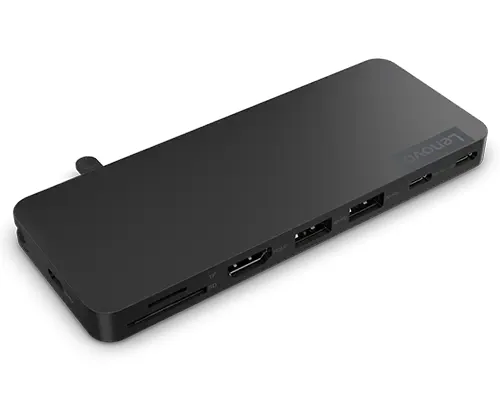 Lenovo 4X11N40212 laptop-dockingstation & portreplikator Kabelgebunden USB 3.2 Gen 1 (3.1 Gen 1) Type-C Schwarz – Bild 5