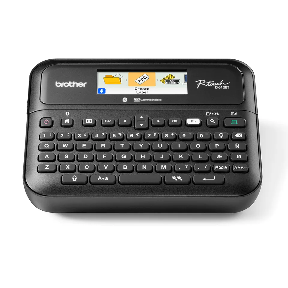 Brother PT-D610BTVP Etikettendrucker Wärmeübertragung 180 x 360 DPI 30 mm/sek Verkabelt & Kabellos TZe Bluetooth – Bild 2